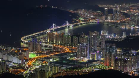 Timelapse-de-Busan,-Corea-del-sur