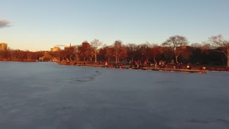 Charles-River-Sonnenuntergang---Boston