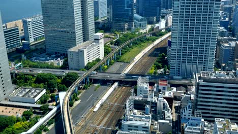 Landschaft-der-Stadt-Tokio