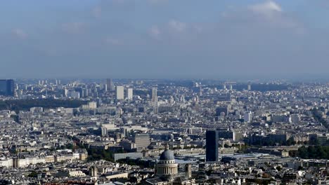 Panoramic-footage-in-4k-with-Paris-from-Montparnasse-tower