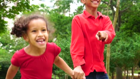 Little-Girl-and-Boy-Dancing