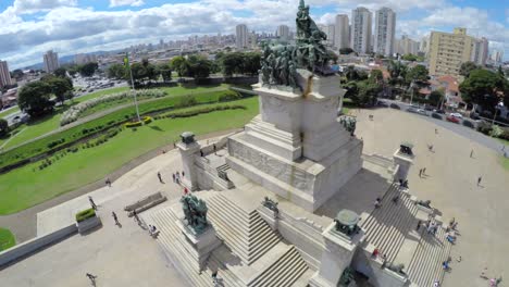 Vista-aérea-de-Ipiranga,-Sao-Paulo,-Brasil