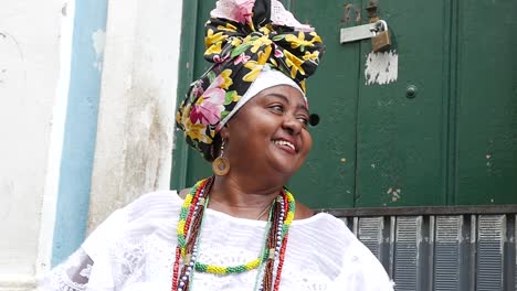 Brazilian-woman-of-African-descent,-Bahia,-Brazil