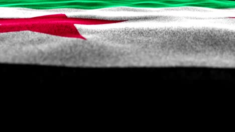 Syria-Flag-Background-Animation,-Rendering,-Loop