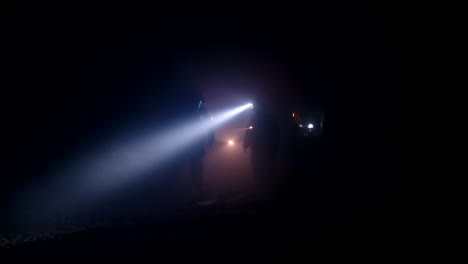 Firefighters-during-a-rescue-operation-in-a-dark-tunnel-filled-with-smoke