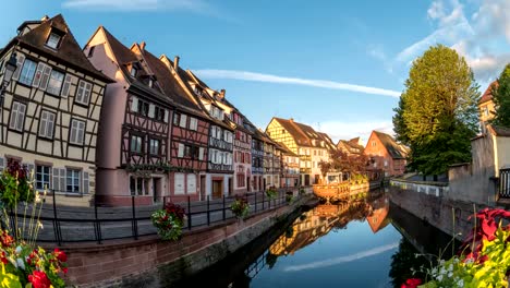 Colmar-France-time-lapse-4K,-Colorful-Half-Timber-House-city-skyline-timelapse