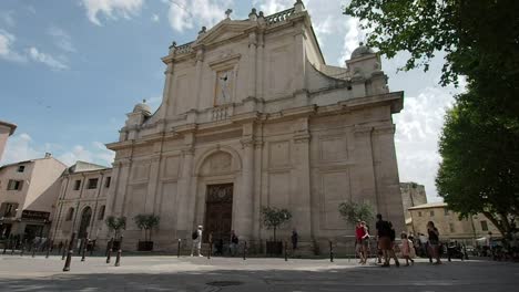 Church-La-CollÃ©giale-Notre-Dame-des-Anges-in-4k