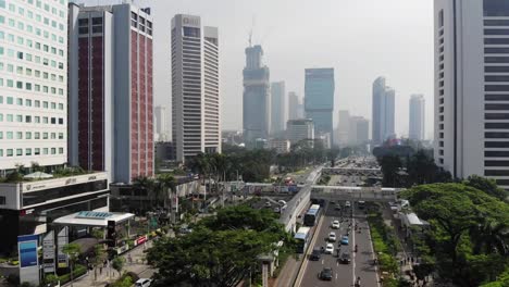 Luftaufnahme-der-Stadt-Jakarta