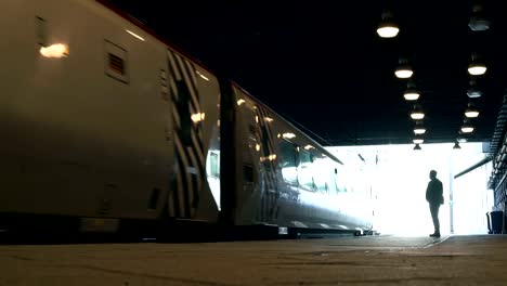 Train-arriving-at-a-station-platform.