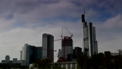 Frankfurt-financial-district-time-lapse