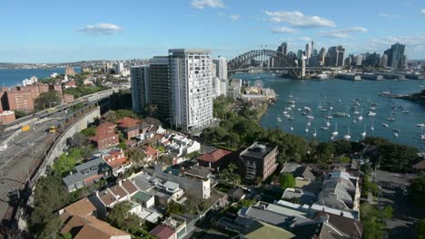 Luftaufnahme-der-Skyline-von-Sydney