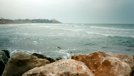 Tel-Aviv-shore-line-dolly-in