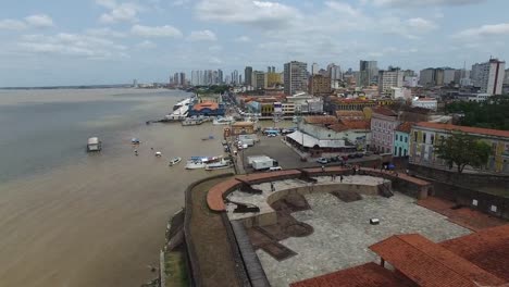 Aerial-View-of-Belem-do-Para,-Brazil