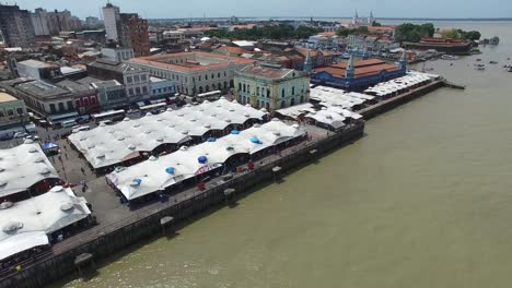 Aerial-View-of-Belem-do-Para,-Brazil