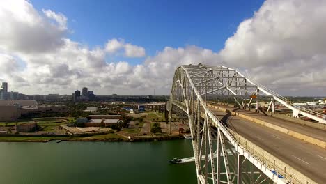 Corpus-Christi-Texas-Golf-von-Mexiko-Drehen-Becken-Brücke