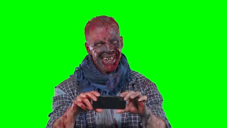 Male-zombie-using-cell-phone