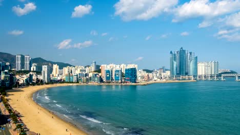 Busan-beach,-South-Korea