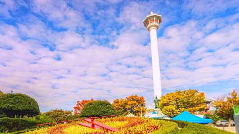 Time-Lapse-Busan-Tower-in-Südkorea