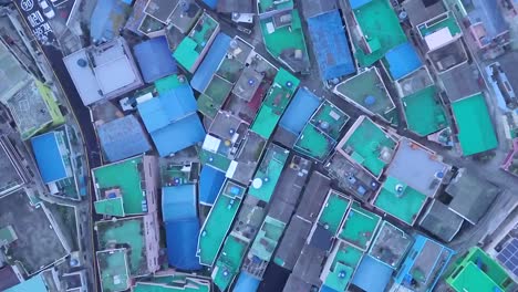 Aerial-view-Gamcheon-Culture-Village-in-Busan-South-Korea