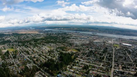 Coquitlam-BC-Canada-Aerial