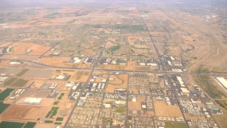 Aerial-shot-above-Phoenix-in-4k