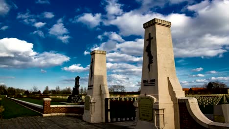 Guerra-mundial-una-lugares-de-recuerdo:-Cementerio-Nacional-de-francés