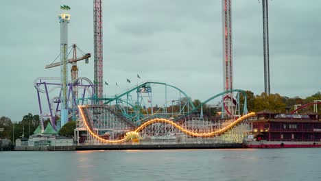 A-roller-coaster-ride-on-the-port-area-in-Stockholm-Sweden