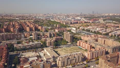 Aerial-view-of-Madrid