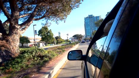 POV-driving-a-car-in-California-in-slow-motion-180fps