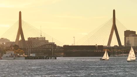 Leonard-P.-Zakim-Bunker-Hill-Bridge-in-Boston-Massachusetts-USA