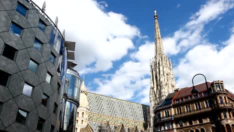 Lapso-de-tiempo-de-Viena-Stephansdom