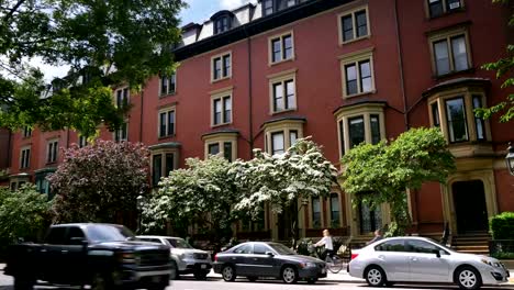 Typical-Red-Brick-Apartment-Buildings-in-Downtown-Boston