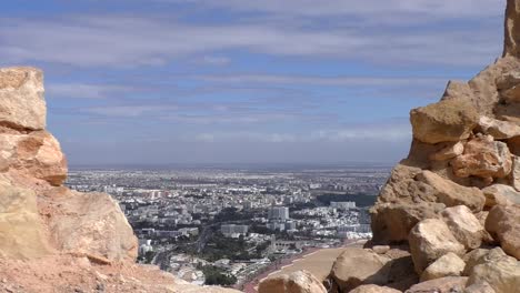 Old-ruins-and-Moroccan-city