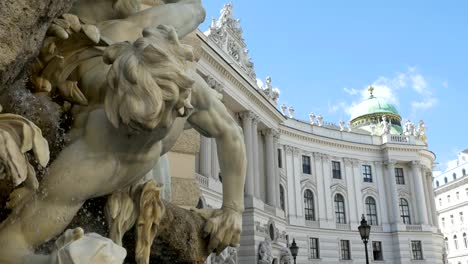 Hofburg-Palace-Fountain-in-Vienna