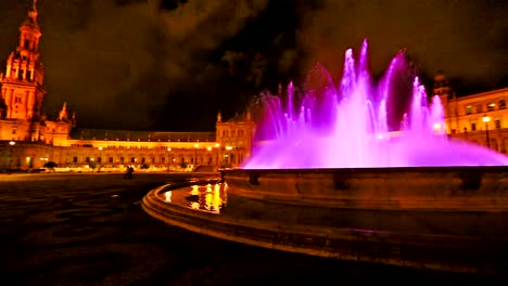 Plaza-de-Espana-Brunnen-panorama