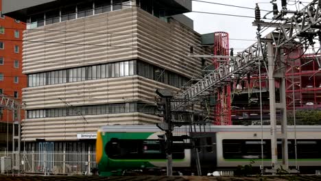 Caja-de-la-señal-de-la-estación-de-calle-nueva-de-Birmingham.