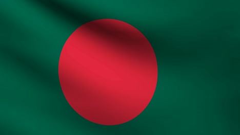 Bangladesch-Flagge.