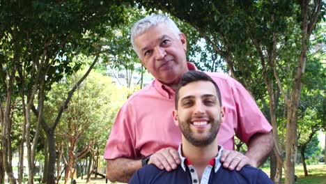 Portrait-of-Father-and-his-disabled-Young-Son