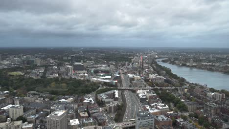 por-la-tarde-la-foto-de-Parque-de-fenway-de-boston-desde-el-skywalk