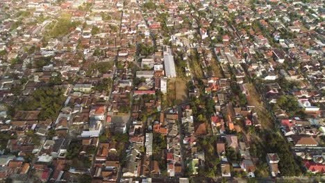 vista-aérea-de-Yogyakarta,-Indonesia