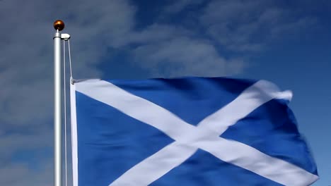 Raising-the-Schottland-Flagge