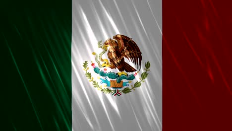 Bandera-en-bucle-Animación-de-México