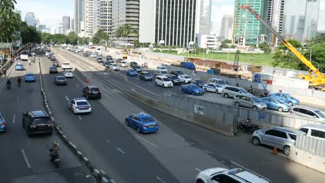 Verkehr-Baustelle-Indonesien