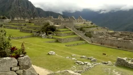 View-of-the-ancient-Inca-City-of-Machu-Picchu.-The-15-th-century-Inca-site.'Lost-city-of-the-Incas'.-Ruins-of-the-Machu-Picchu-sanctuary.-UNESCO-World-Heritage-site