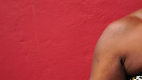 Portrait-of-Happy-Afro-Descendant---"Baiana"-on-Pelourinho-Street,-Salvador,-Brazil