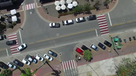 Top-View-of-Cars-in-a-Street