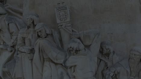 Aerial-View-of-Monument-to-the-discoveries,-Lisbon,-Portugal