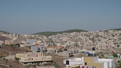 Overview-of-an-Arab-Muslim-city-in-Israel