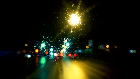 Vehicle-Time-Lapse-of-a-Rainy-Night-in-the-Streets.