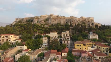 4K-Drohne-Schuss-von-Akropolis